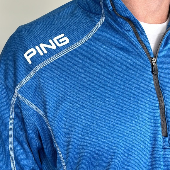 Men’s Ping Quarter Zip Golf Midlayer - Picture 4 of 7